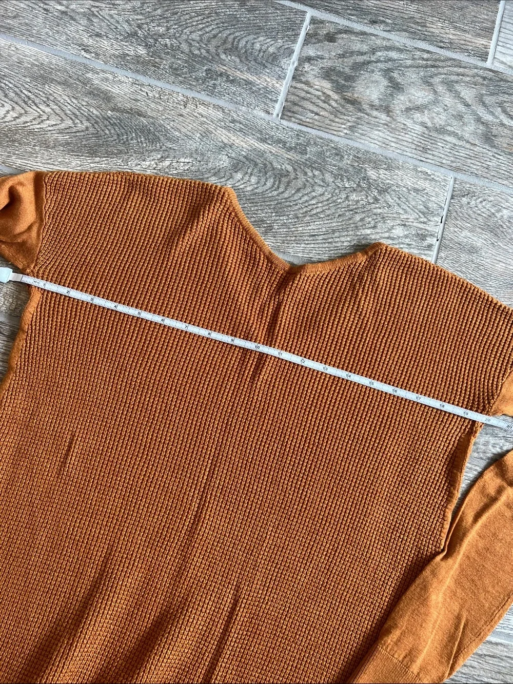 Lululemon The Sweater Life size 8 heathered spice pumpkin orange rust brown